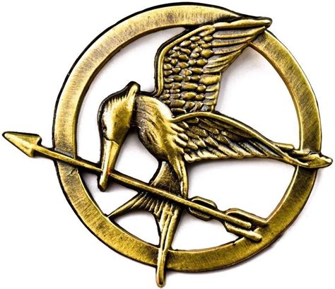 hunger games mockingjay pin